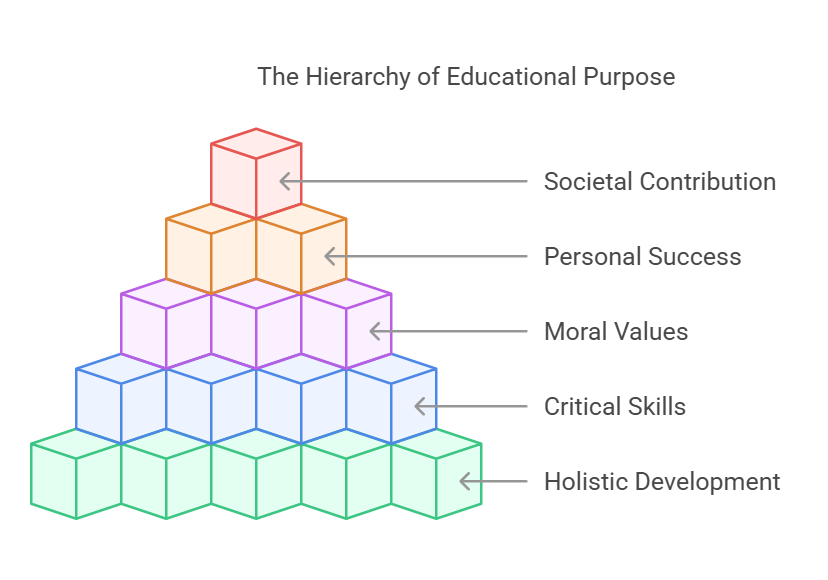 The Hierarchy od educational purpose
